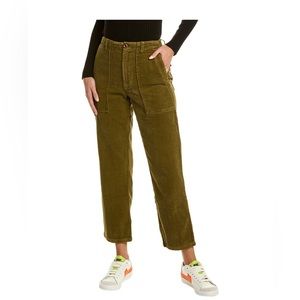 Alex Mill Neil Straight Leg Corduroy Pant Olive